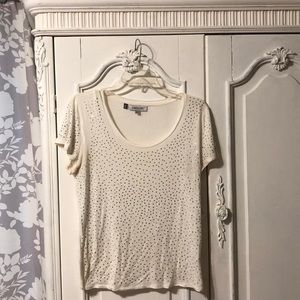 Jennifer Lopez bling white t shirt